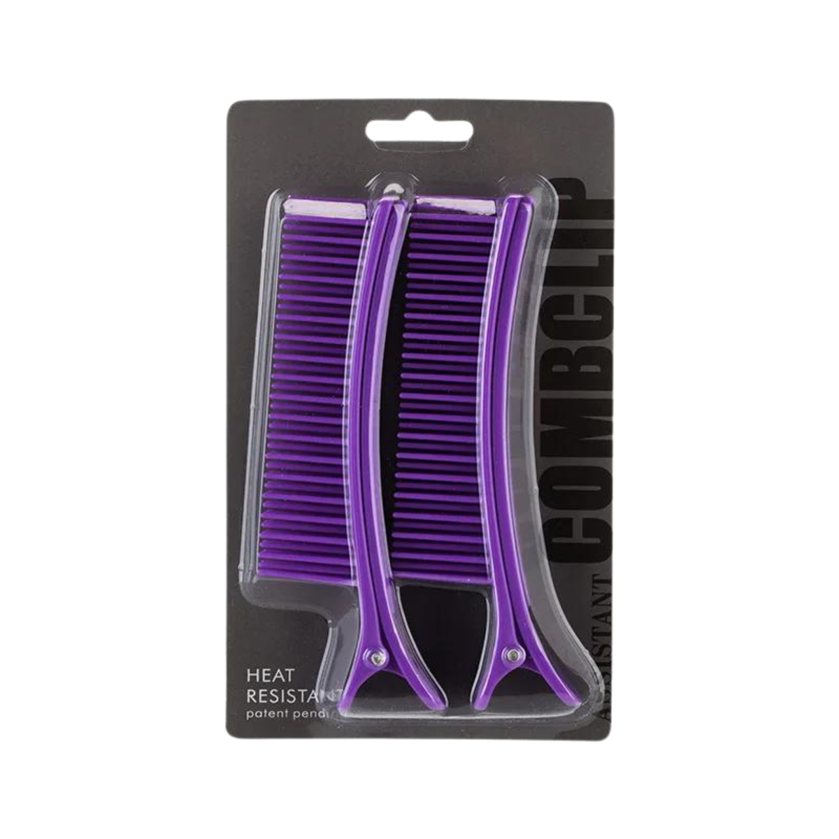 Comb Hair Clips (2pk)